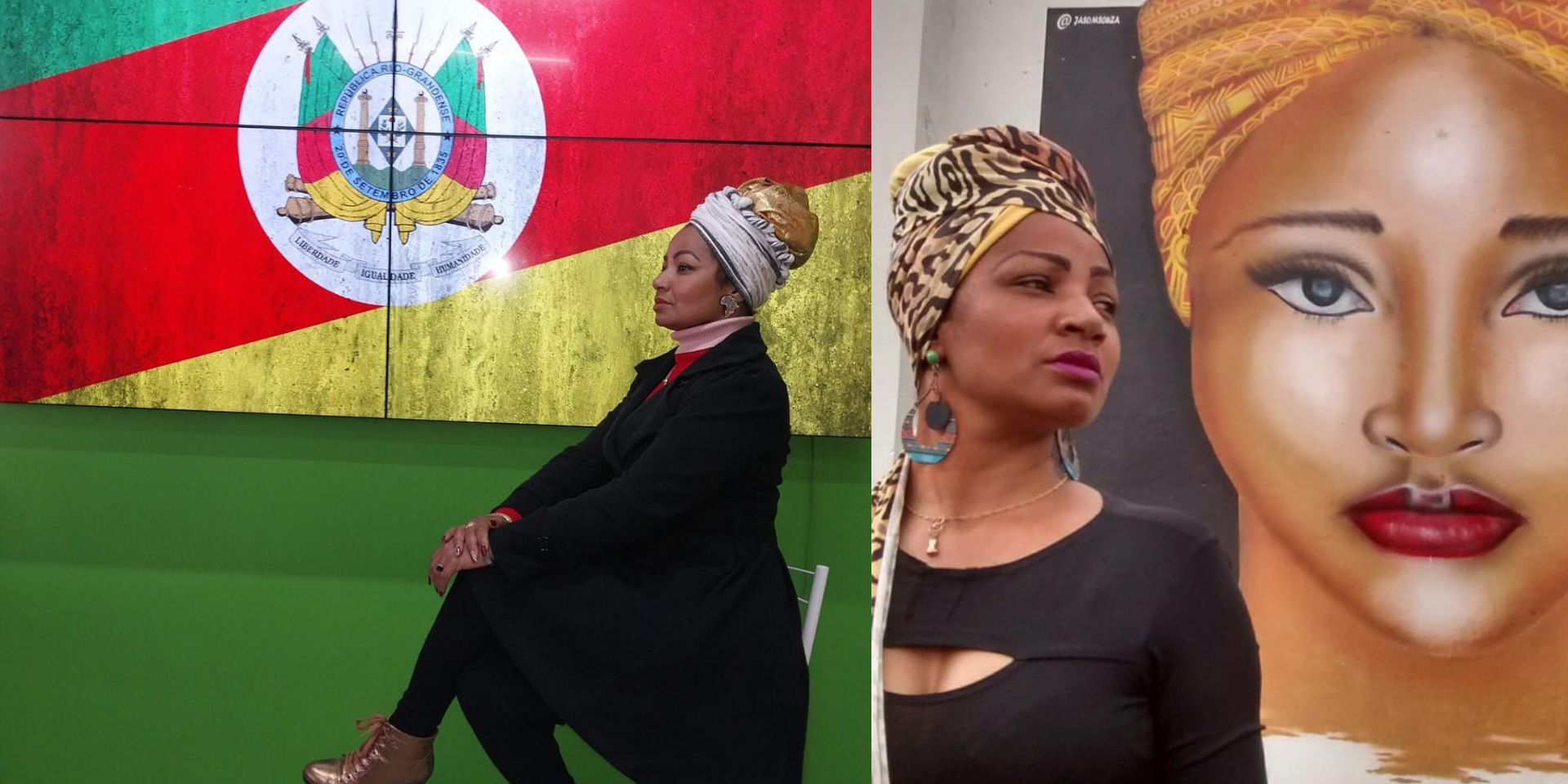 Colorful Illustrated African World Heritage Day Facebook Event Cover