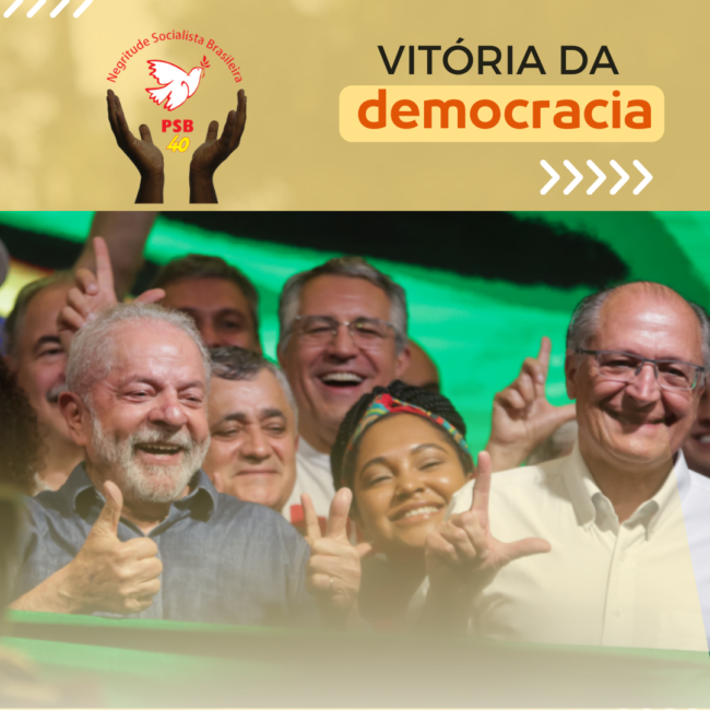 Post instagram dia internacional da democracia moderno amarelo e preto (1)